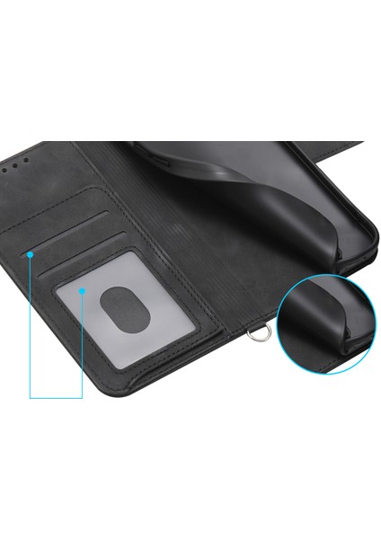 Xiaomi Redmi Note 14 4g (163.25X76.55X8.16MM) Kılıf Çiçek Desenli Pu Deri Cüzdan Askı-Balck Için (Yurt Dışından) fırsatları