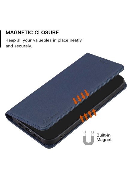 Xiaomi Redmi Note 14 4g (163.25X76.55X8.16MM) Kart Yuvaları Telefon Kapağı-Mavi Için (Yurt Dışından) fırsatları