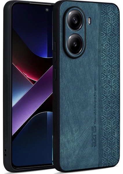 Xiaomi Poco X7 Pro 5g/redmi Turbo 4 5g Kılıf Koruyucu Pu Deri Kaplı Tpu Telefon Kabuk-Yeşil (Yurt Dışından)