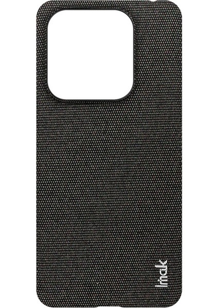 Xiaomi Redmi Için Not 14 5g Kılıf Klasik Kumaş Doku Deri + Pc Telefon Kapağı-Siyah (Yurt Dışından)
