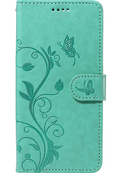 Xiaomi Redmi Turbo 4 5g Pu Çiçek Desenli Cüzdan Standlı Telefon Kapağı-Yeşil (Yurt Dışından) fiyatları