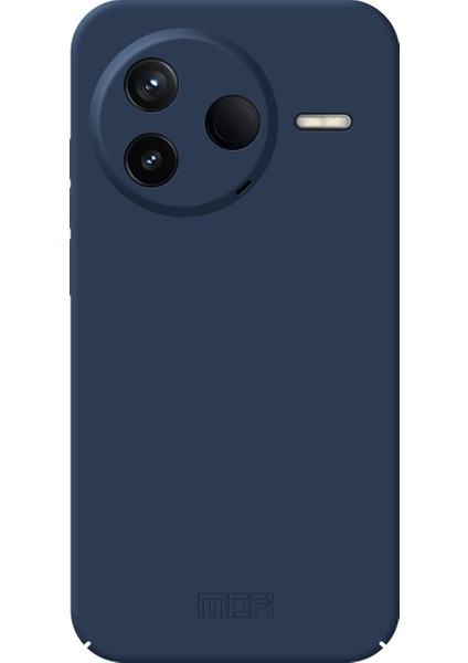 Xiaomi Redmi Için K80 5g Mofı Jk Qin Serisi Cilt Dokunmatik Parmak Izi Önleyici Arka Kapak-Mavi (Yurt Dışından)