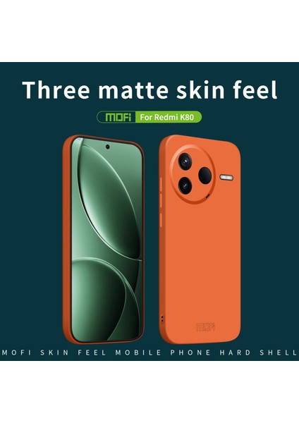 Xiaomi Redmi Için K80 5g Mofı Jk Qin Serisi Cilt Dokunmatik Parmak Izi Önleyici Arka Kapak-Mavi (Yurt Dışından) fiyatları