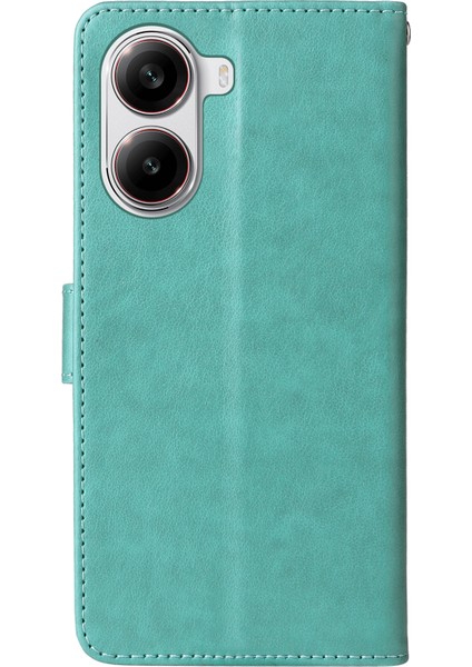 Xiaomi Redmi Için Turbo 4 5g/poco X7 Pro 5g Çiçek Baskı Cüzdan Standı Kapağı-Yeşil (Yurt Dışından) indirimleri