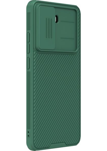 Xiaomi Redmi Turbo 4 5g Kılıf Pc+Tpu Slayt Kamera Kapağı Telefon Kapağı-Yeşil (Yurt Dışından) modelleri