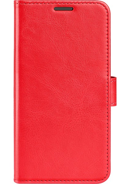 Xiaomi Redmi Note 14 4g (163.25X76.55X8.16MM) Crazy Horse Doku Standı Deri Telefon Kapağı-Kırmızı (Yurt Dışından) indirimleri