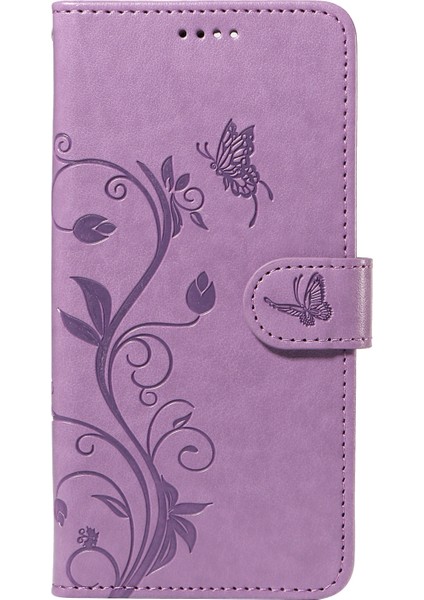 Xiaomi Redmi Turbo 4 5g Pu Çiçek Desenli Cüzdan Standlı Telefon Kapağı - Açık Mor (Yurt Dışından) fiyatları