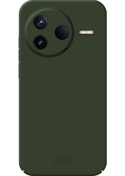 Xiaomi Redmi Için K80 5g Mofı Jk Qin Serisi Cilt Dokunuşlu Parmak Izi Önleyici Arka Kapak-Yeşil (Yurt Dışından)