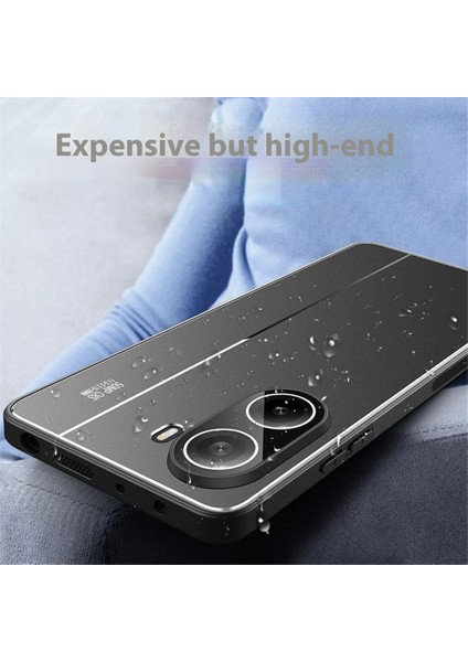 Xiaomi Poco X7 Pro 5g/redmi Turbo 4 5g Kılıf Pc+Tpu Geri Lens Filmi-Gri (Yurt Dışından)