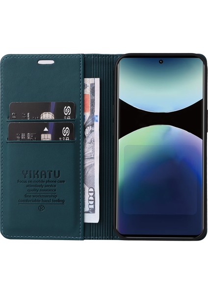 Xiaomi Redmi Note 14 Pro 4g Yıkatu YK-001 Standlı Pu Deri-Yeşil (Yurt Dışından) indirimleri