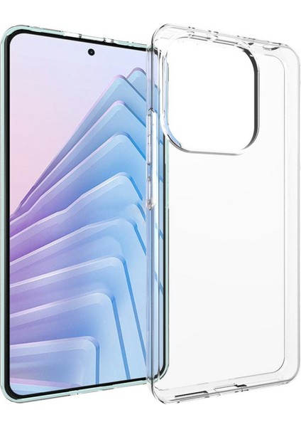 Xiaomi Redmi Note 14 4g (163.25X76.55X8.16MM) Şeffaf Filigrana Dayanıklı Tpu Arka Kapak Için (Yurt Dışından)