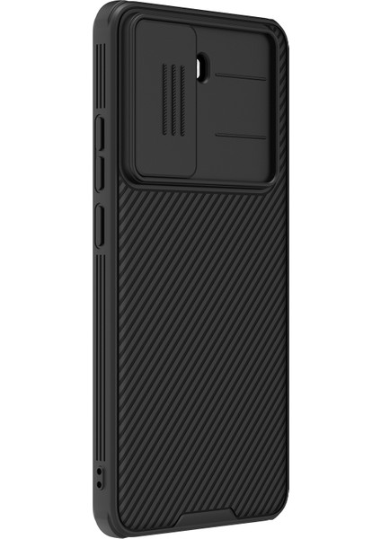 Xiaomi Redmi Için Turbo 4 5g Kılıf Pc + Tpu Slayt Kamera Kapağı Telefon Kapağı-Balck (Yurt Dışından) modelleri