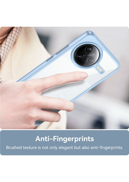 Xiaomi Redmi K80 Pro 5g Kılıf Tpu+Akrilik Koruyucu Şeffaf Telefon Kapağı-Mavi (Yurt Dışından) indirimleri