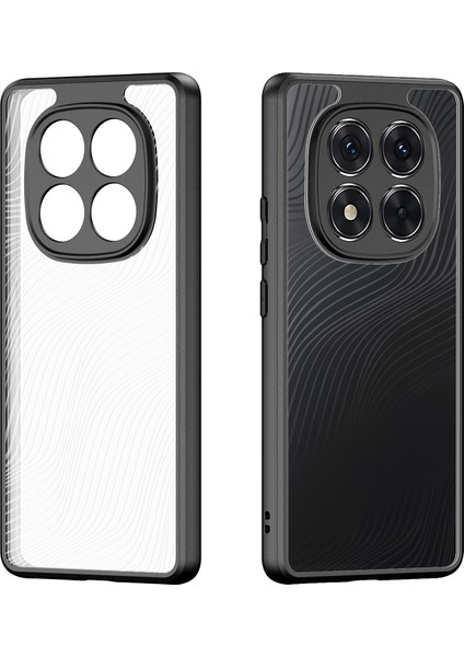 Xiaomi Redmi Için Not 14 Pro 4g Kılıf Dux Ducıs Aimo Serisi Tpu + Pc Düşmeye Dayanıklı (Reach Sertifikası) -Balck (Yurt Dışından)