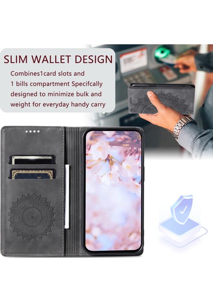 Xiaomi Redmi Note 14 4g (163.25X76.55X8.16MM) Desen Baskılı-Gri Için (Yurt Dışından)