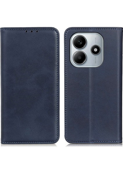 Xiaomi Redmi Note 14 5g Flip Cüzdan Telefon Kapağı-Mavi Için (Yurt Dışından)
