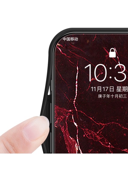 Xiaomi Poco X7 5g/redmi Not 14 Pro 5g Durumda Mermer Desen Temperli Cam + Pc + Tpu Koruyucu Telefon Kapağı-Siyah Mermer (Yurt Dışından) fırsatları