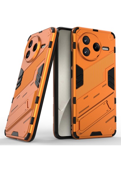 Xiaomi Redmi K80 5g Kılıf Pc+Tpu Için Kickstand-Turuncu ile Darbeye Dayanıklı (Yurt Dışından) indirimleri