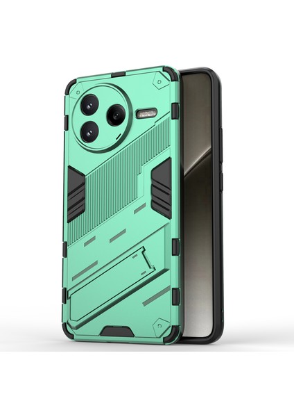 Xiaomi Redmi K80 5g Kılıf Pc+Tpu Kickstand-Yeşil ile Darbeye Dayanıklı (Yurt Dışından)