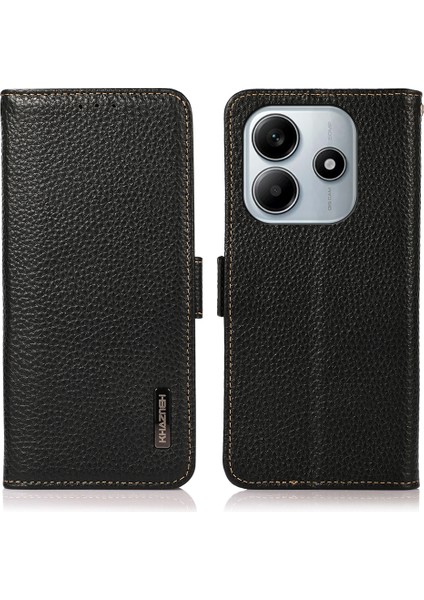 Xiaomi Redmi Için Not 14 5g Hakiki Inek Rfıd Engelleme-Balck (Yurt Dışından)