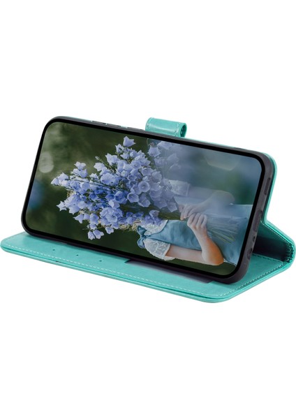 Xiaomi Redmi Note 14 4g (163.25X76.55X8.16MM) Baskılı Totem Pu Deri Cüzdan Telefon Kapağı-Nane Yeşili Için (Yurt Dışından) fiyatları