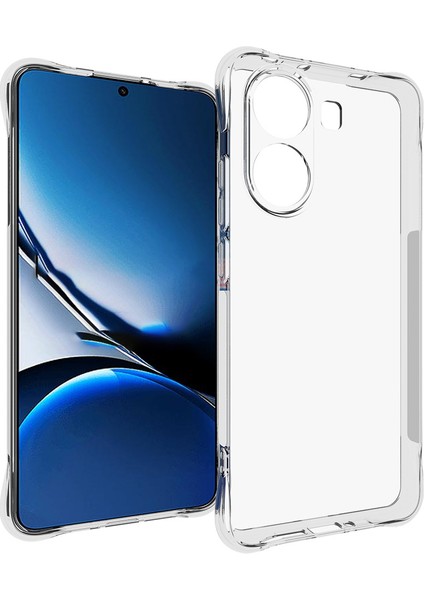 Xiaomi Poco X7 Pro 5g/redmi Turbo 4 5g Tpu Kaymaz Şeffaf Cep Telefonu Kapağı Için (Yurt Dışından)