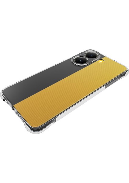 Xiaomi Poco X7 Pro 5g/redmi Turbo 4 5g Tpu Kaymaz Şeffaf Cep Telefonu Kapağı Için (Yurt Dışından)