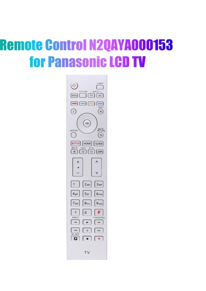 Panasonic LCD Tv Uzaktan Kumandası Için Uzaktan Kumanda N2QAYA000153'Ü Değiştirin (Yurt Dışından)