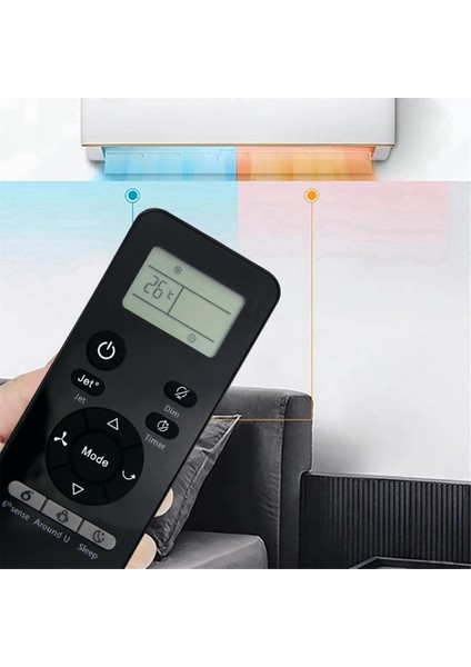 DG11J2-31 Ac Uzaktan Kumandasını Hisense DG11J2-31 Klima Uzaktan Kumandasıyla Değiştirin (Yurt Dışından) modelleri