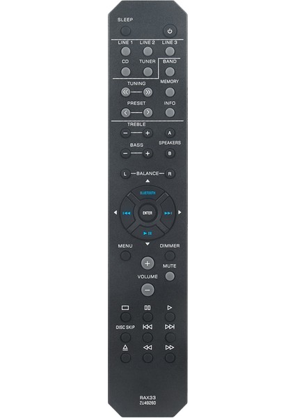 RAX33 Yamaha Stereo Alıcısı Için Uzaktan Kumandayı Değiştirin R-S202 R-S202BL R-S202D RS202 RS202BL RS202D (Yurt Dışından)