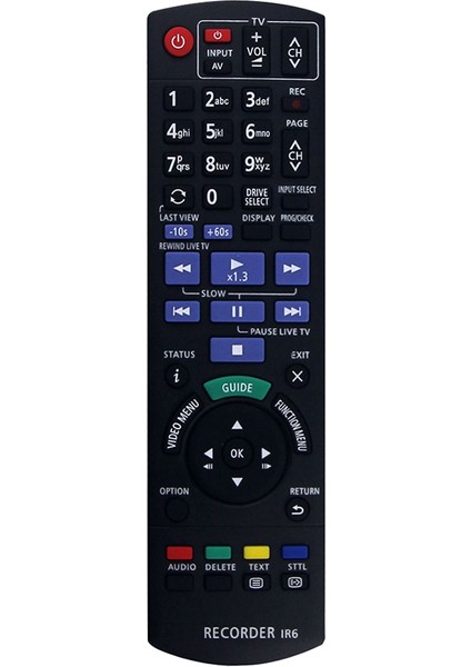 N2QAYB001078 Panasonic Tv Uzaktan Kumanda Için Tv Uzaktan Kumandası N2QAYB001078 Yedek Uzaktan Kumanda (Yurt Dışından)