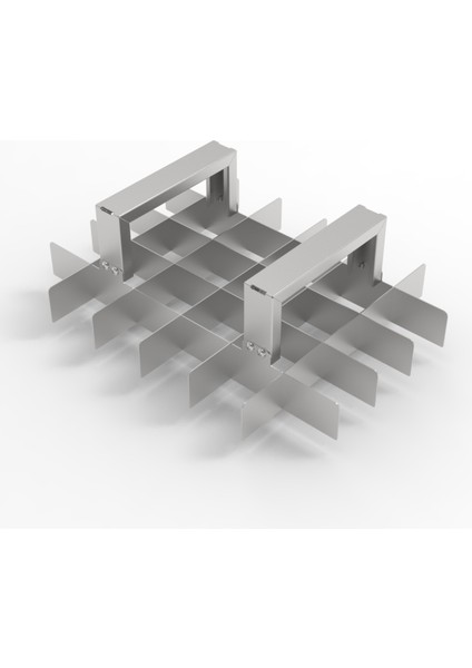 Baklava Dilimleme Bıçağı Paslanmaz Çelik Baklava Dilimi Iz Çıkarma Bıçağı, 30X40 Tepsi 5x6 Dilim