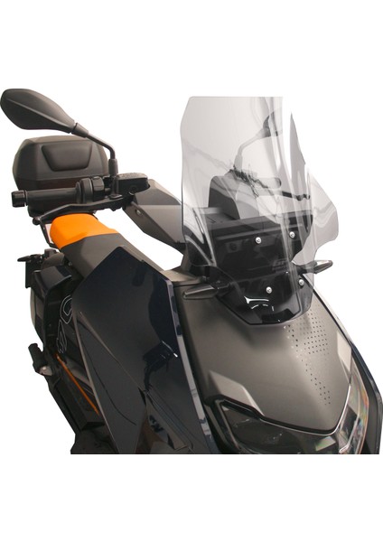 Bmw Ce 04 2022-2024 Uyumlu Ön Cam Füme 47 cm modelleri