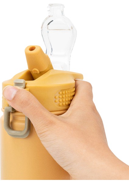Active Color Vakumlu Termos Paslanmaz Çelik Gizli Pipetli 750ml