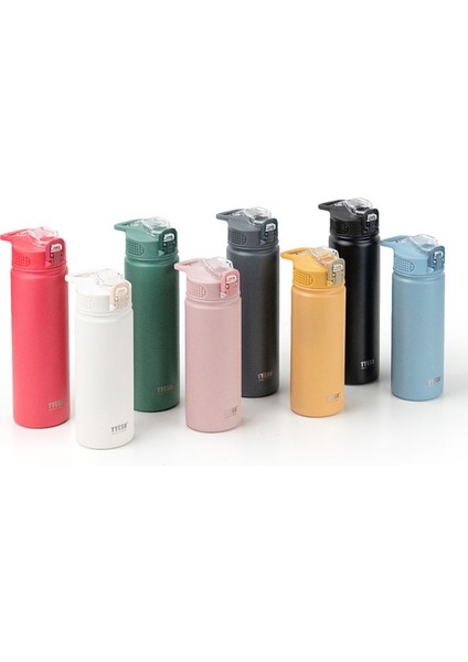 Active Color Vakumlu Termos Paslanmaz Çelik Gizli Pipetli 750ml
