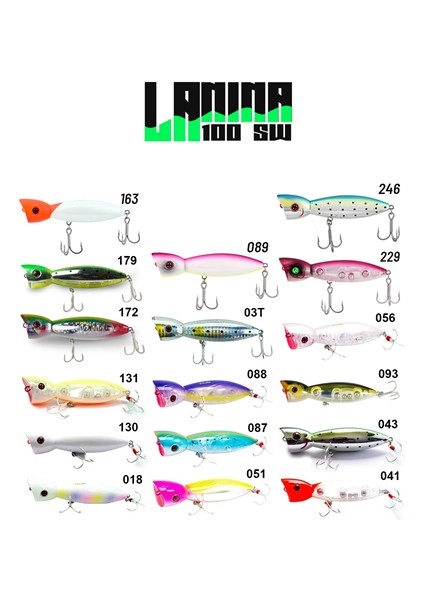 La-Nina Maket Balık Su Üstü Popper