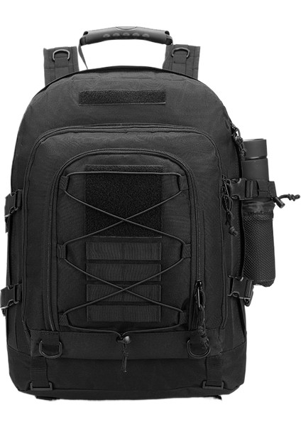 Açık Taktik Dağcılık Kamp Çantası 50-65L Büyük Kapasiteli Genişletilebilir Su Geçirmez Aşınmaya Dalı Omuz Çantası (Yurt Dışından)