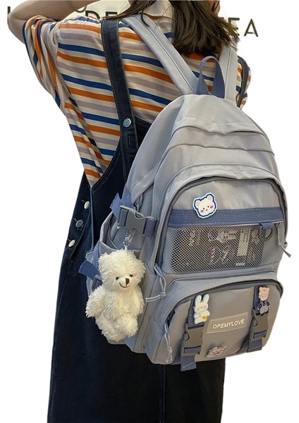 Yüksek Değerli Ilkokul Öğrencileri Ortaokul Öğrencileri Okul Çantası Büyük Kapasiteli Omuz Çantası (Yurt Dışından)