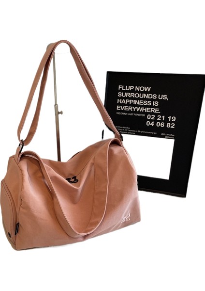 Spor ve Fitness Çantası Yoga Çantası Büyük Kapasiteli Seyahat Çantası Islak ve Kuru Ayırma (Yurt Dışından)