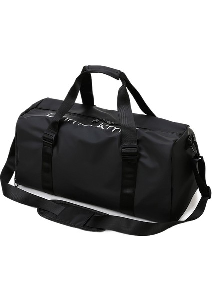 Spor ve Fitness Çantası Yoga Çantası Büyük Kapasiteli Seyahat Çantası Islak ve Kuru Ayırma (Yurt Dışından)