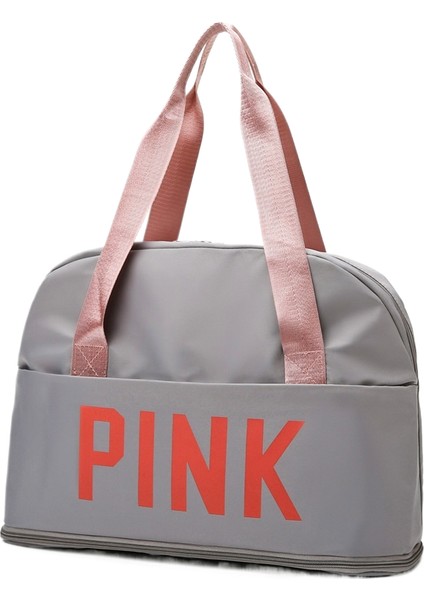 Spor ve Fitness Çantası Yoga Çantası Büyük Kapasiteli Seyahat Çantası Islak ve Kuru Ayırma (Yurt Dışından)