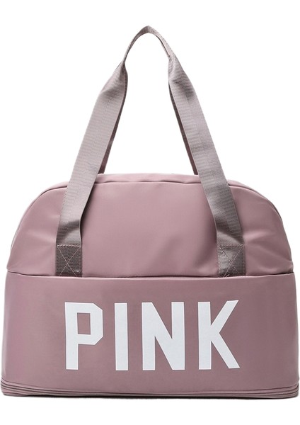 Spor ve Fitness Çantası Yoga Çantası Büyük Kapasiteli Seyahat Çantası Islak ve Kuru Ayırma (Yurt Dışından)