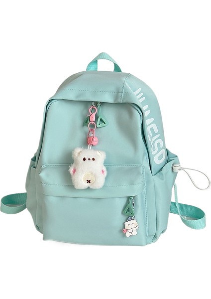 Kampüs Okul Çantasının Kore Versiyonu Büyük Kapasiteli Seyahat Eğlence Omuz Çantası (Yurt Dışından)