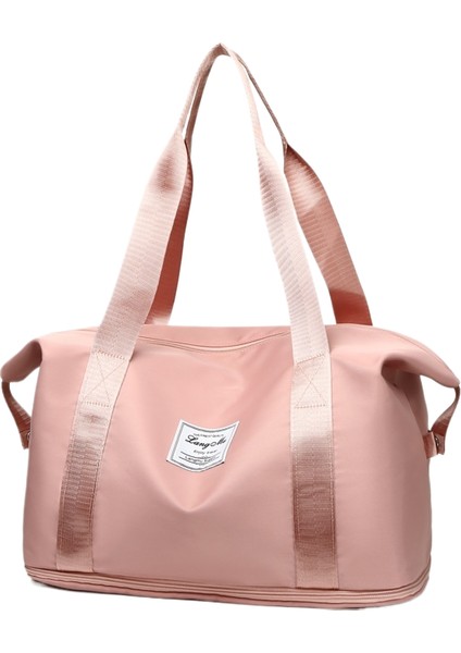 Spor ve Fitness Çantası Yoga Çantası Büyük Kapasiteli Seyahat Çantası Islak ve Kuru Ayırma (Yurt Dışından)