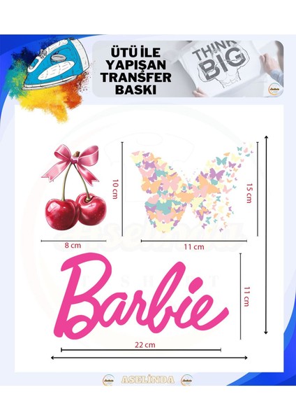 Kızlar Için Ütü ile Dtf Transfer Tekstil Baskı- Hazır Baskı Kağıdı