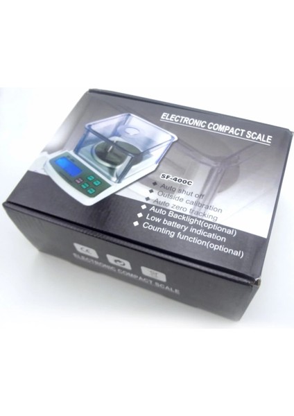 500G 0.01GRAM LCD Dijital Hassas Terazi-Findit