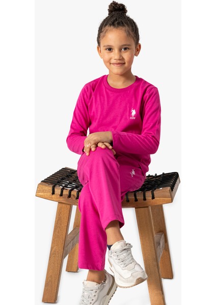 Kız Çocuk Bordo Uzun Kol Pijama Takım fiyatları