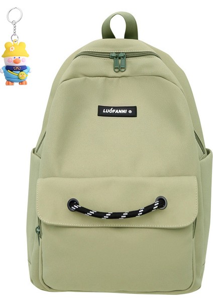 Kadın Ortaokul ve Üniversite Öğrencileri Için Basit ve Hafif Sırt Çantası, Sınıfa Gidip Gelmek Için Okul Çantası, Erkek Açık Hava (Yurt Dışından)