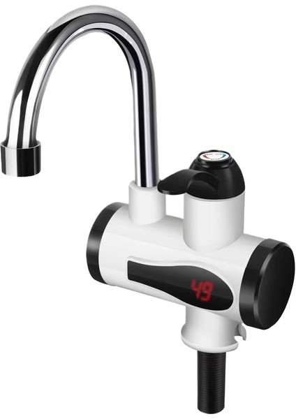 Ev Elektrikli Musluk Mutfak Banyo Lavabo Anında Sıcak ve Soğuk Sıcak Su Musluğu (Yurt Dışından)