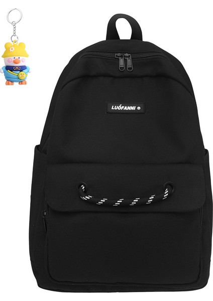 Kadın Ortaokul ve Üniversite Öğrencileri Için Basit ve Hafif Sırt Çantası, Sınıfa Gidip Gelmek Için Okul Çantası, Erkek Açık Hava (Yurt Dışından)